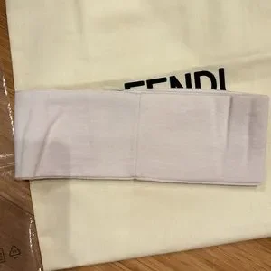 Fendi mania white wool headband Fendi | Accessories | Fendi Mania White Wool Headband | Poshmark main image 3